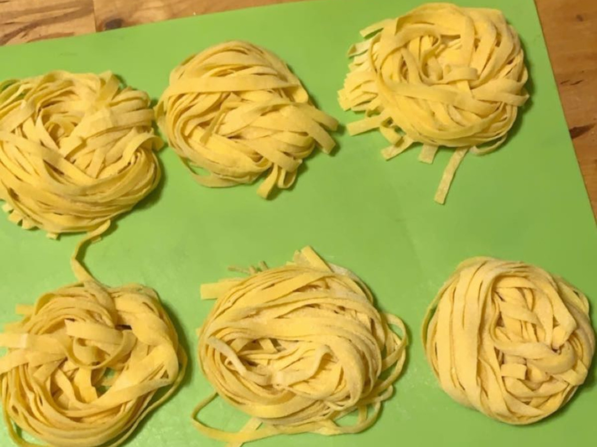 hand-rolled pasta